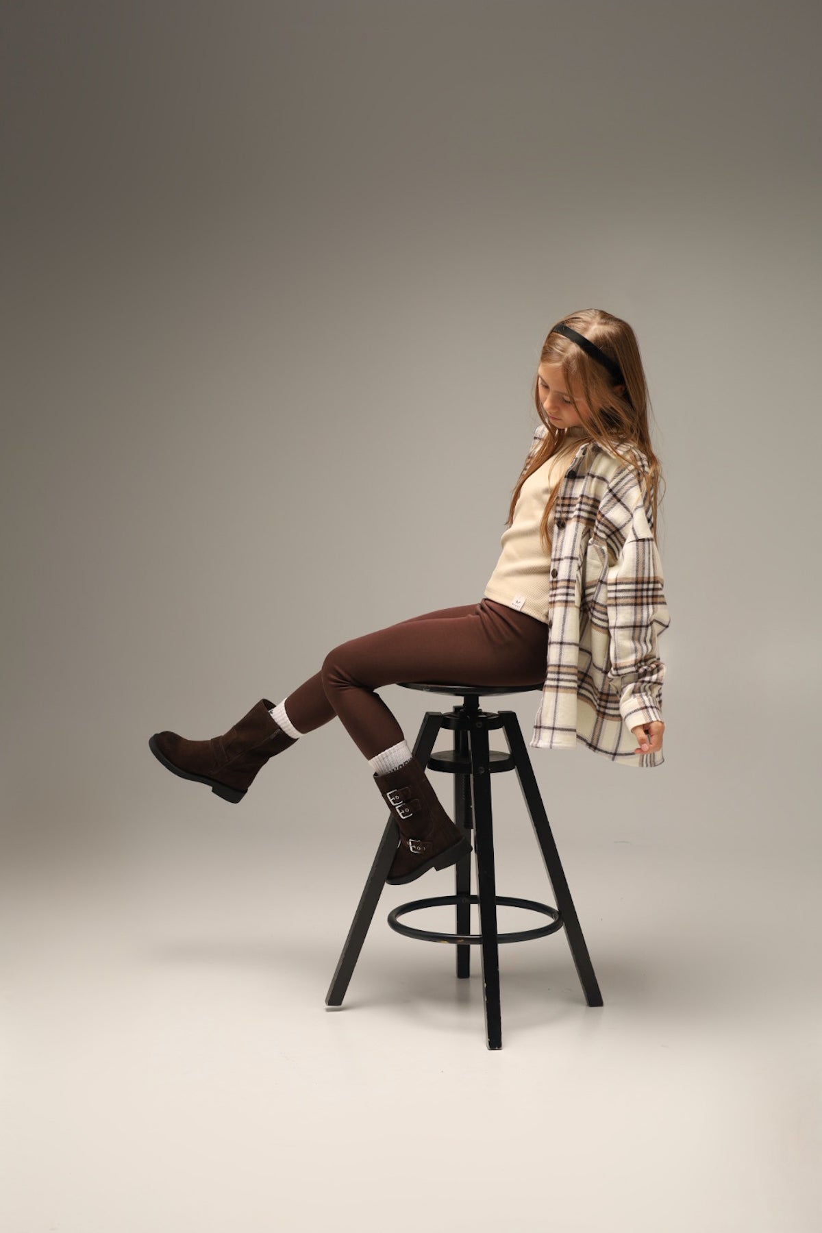 LEGGINSY WARM | DARK CHOCOLATE