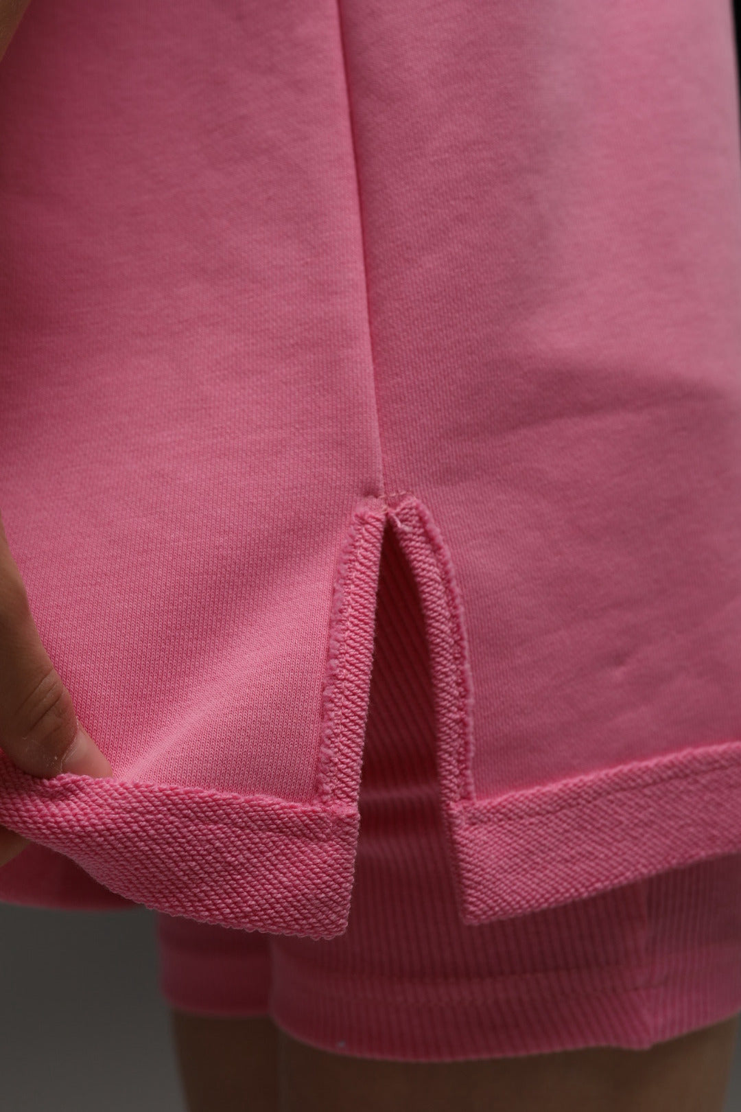 Długi T-shirt Aesthetic Girl (PINK)