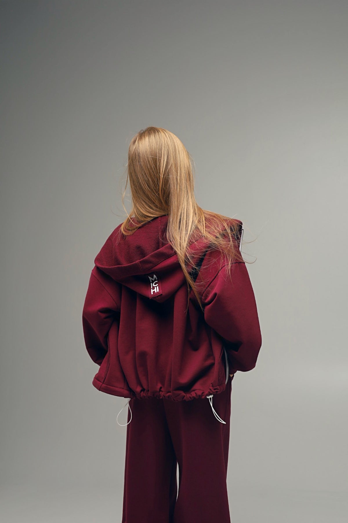 Bluza ZIP BORDO | EASY MODE