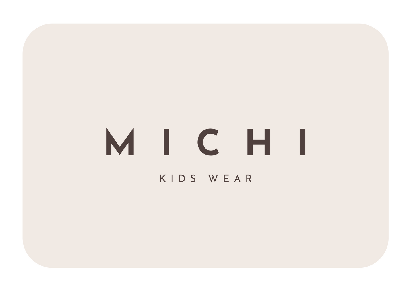 M I C H I (karta podarunkowa)