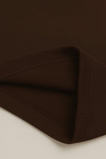 Rozszerzane spodnie MICHI (czekolada) miś od spodu