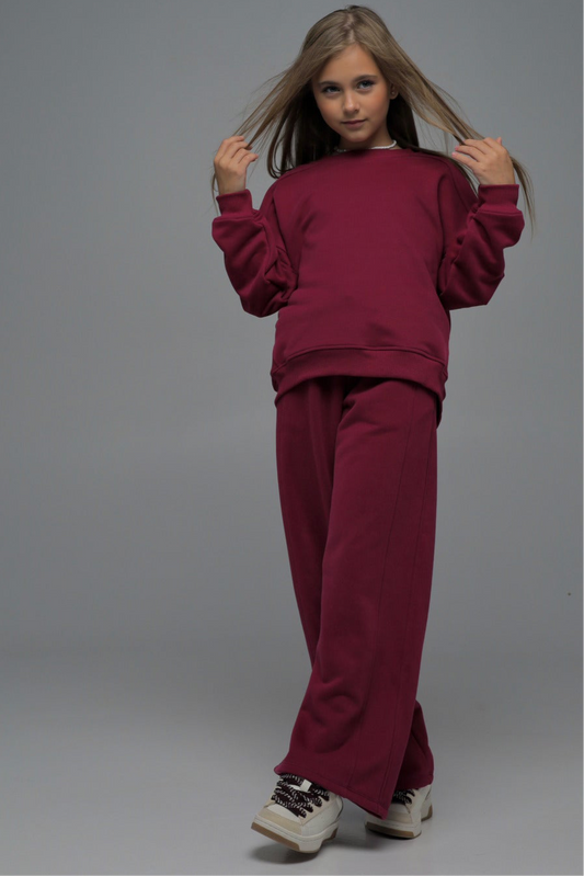 Dzwony MONO (burgundowe)