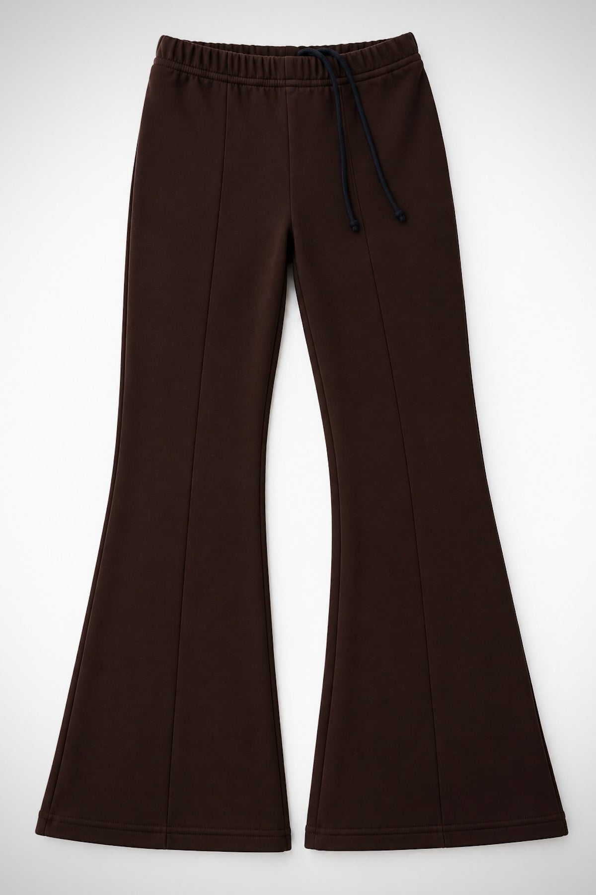 SPODNIE FLARE | DARK CHOCOLATE