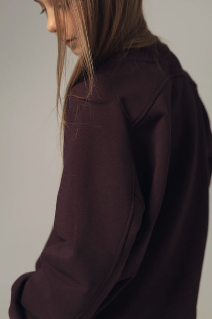 Bluza MICHI (ciemna śliwka)