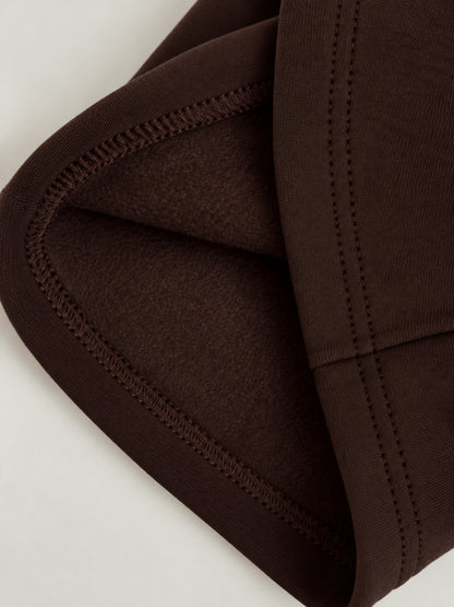 SPODNIE FLARE | DARK CHOCOLATE