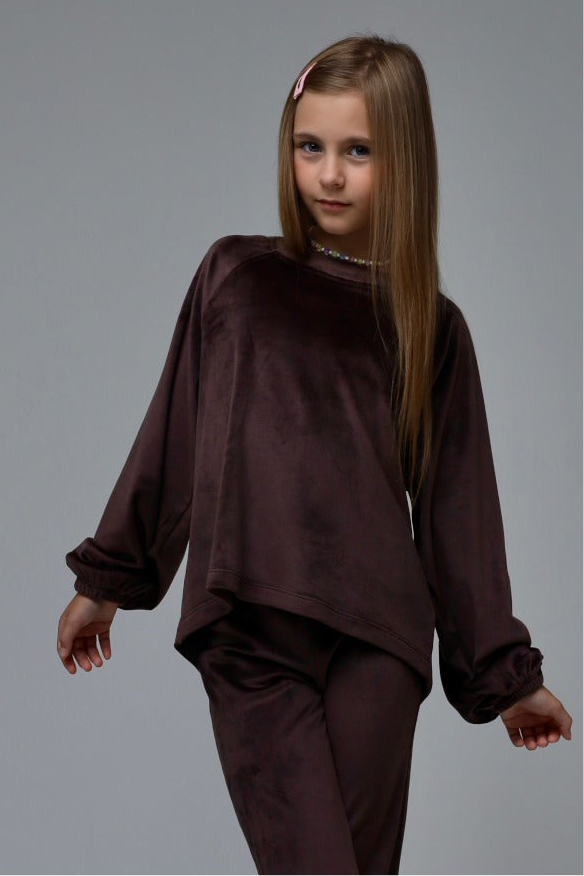 Bluza Cocoa Crush (welur)
