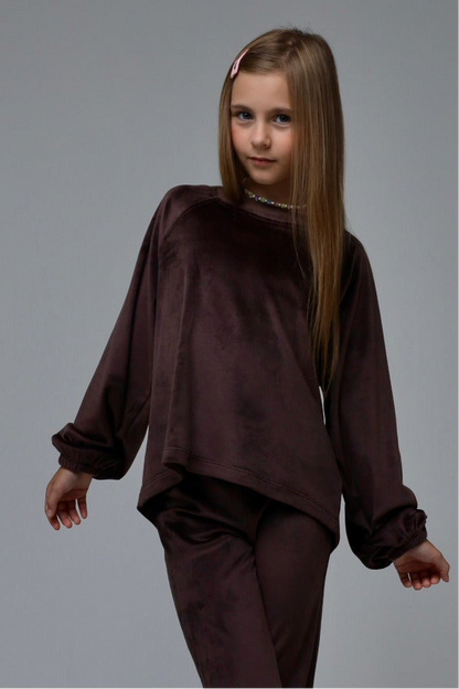 Bluza Cocoa Crush (welur)