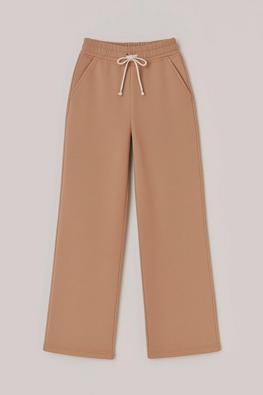 Dzwony oraz joggery SOFY (cappuccino)miś od spodu