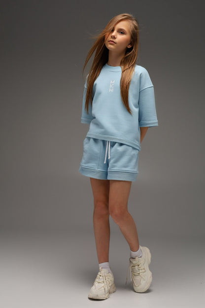 Shorty Aesthetic Girl (SKY BLUE)