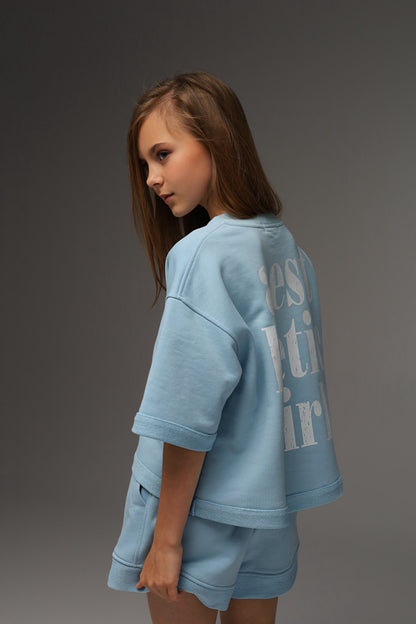 Bluza Aesthetic Girl (SKY BLUE)