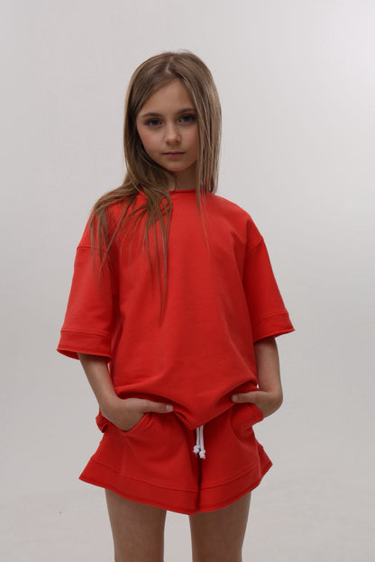 Bluza BASIC Cherry