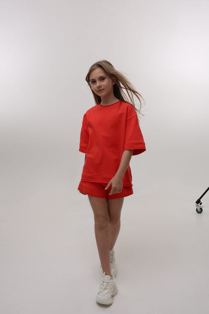 Bluza BASIC Cherry