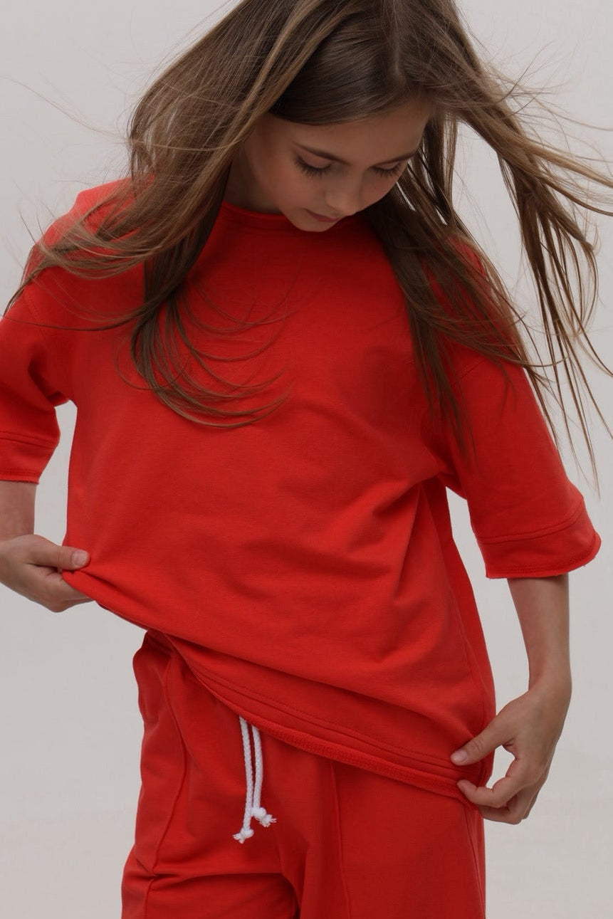 Bluza BASIC Cherry