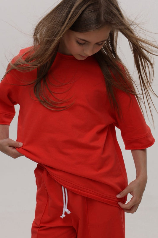 Bluza BASIC Cherry