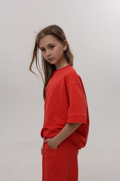 Bluza BASIC Cherry