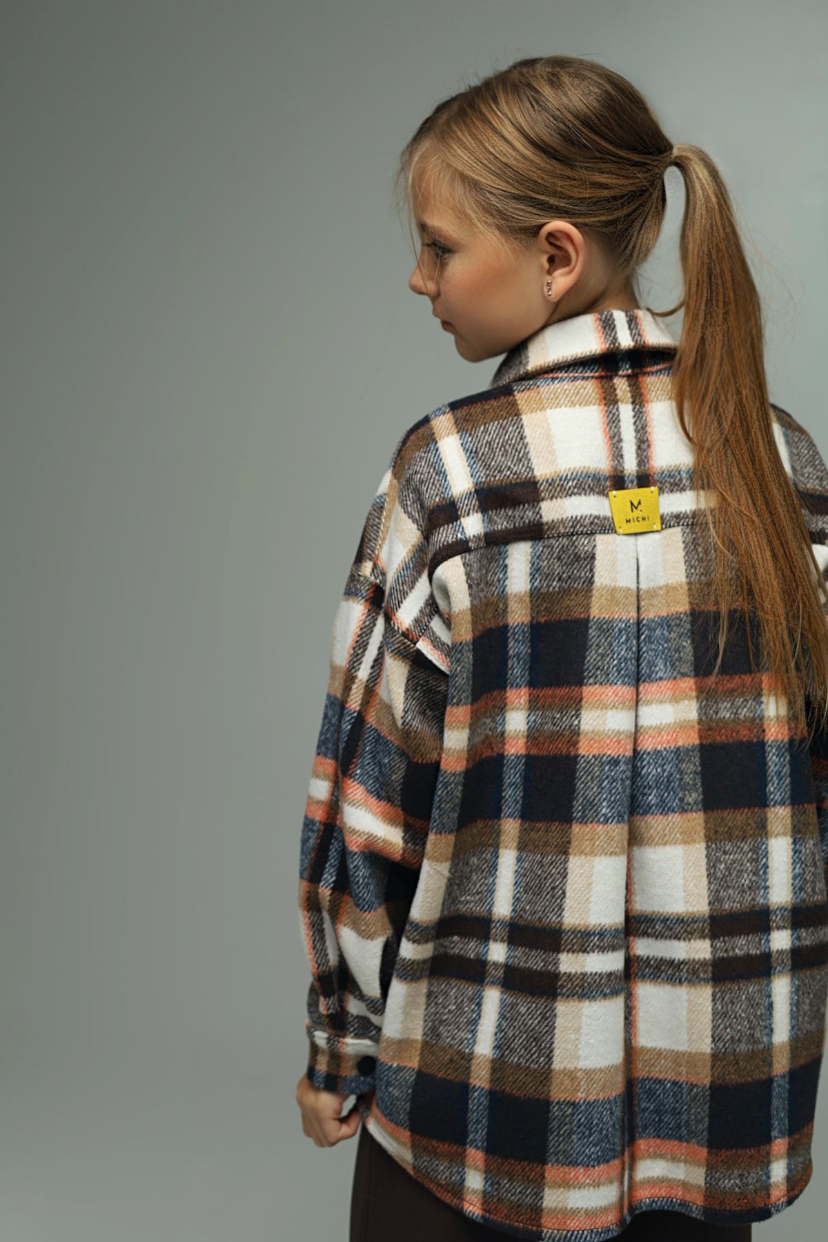 Koszula flanelowa oversize BASIC – CHOCOLATE CHECK