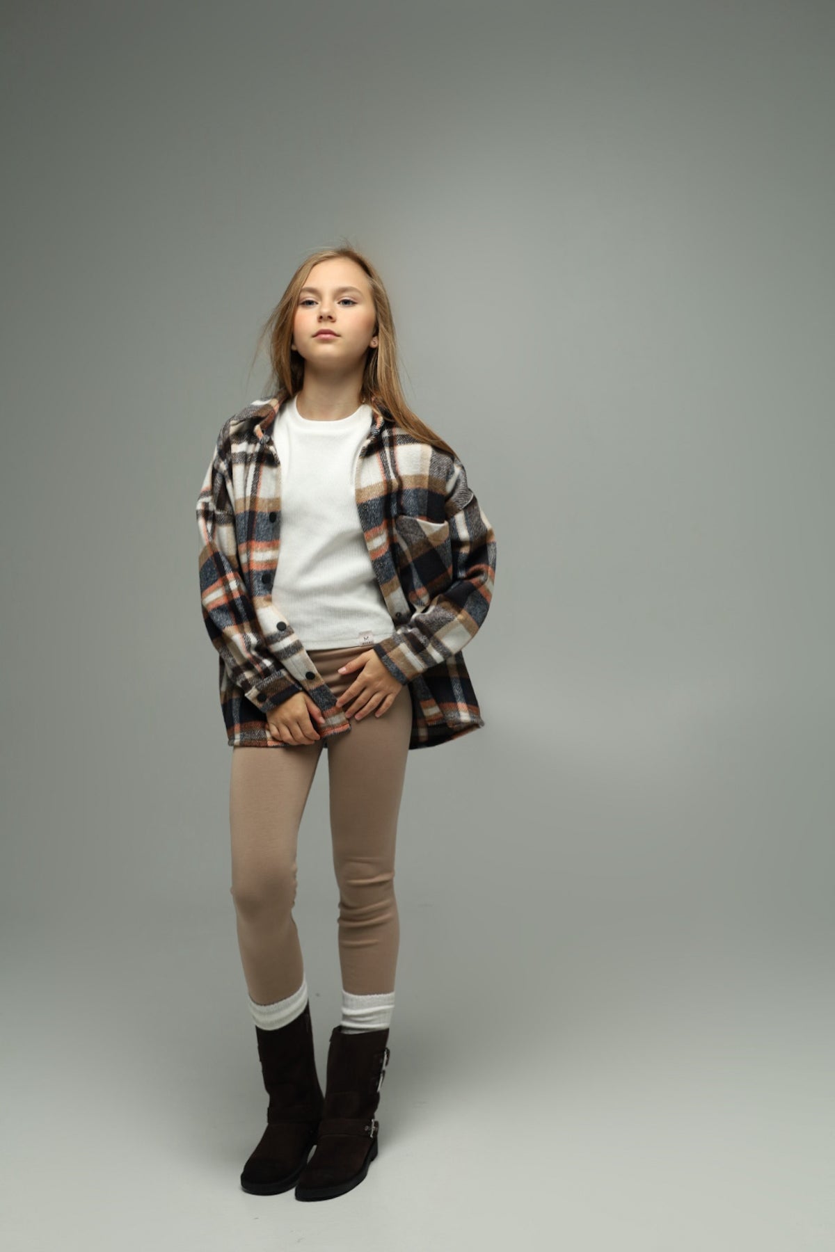 Legginsy WARM – LATTE