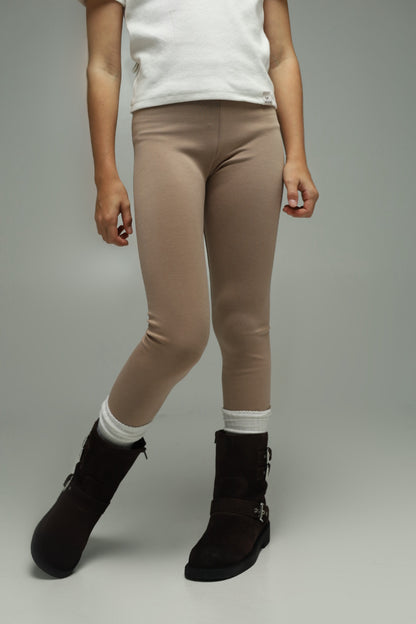 Legginsy WARM – LATTE