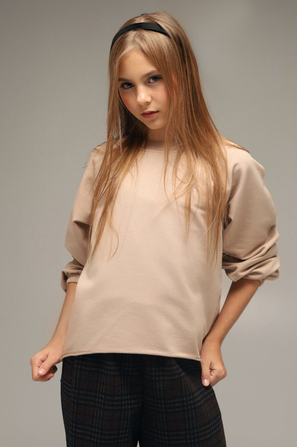 BLUZA SOFT | TAUPE