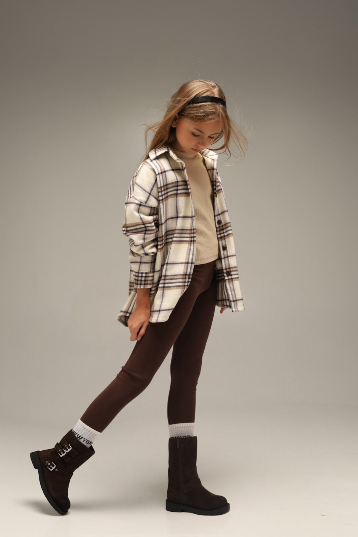 LEGGINSY WARM | DARK CHOCOLATE