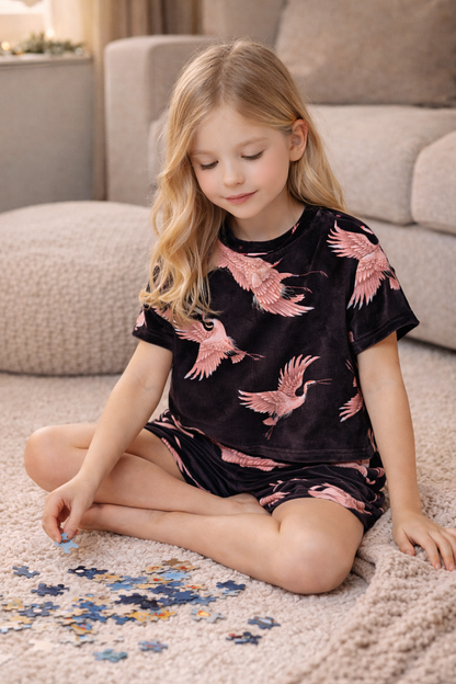 HOME SET WELUR (komplet domowy)