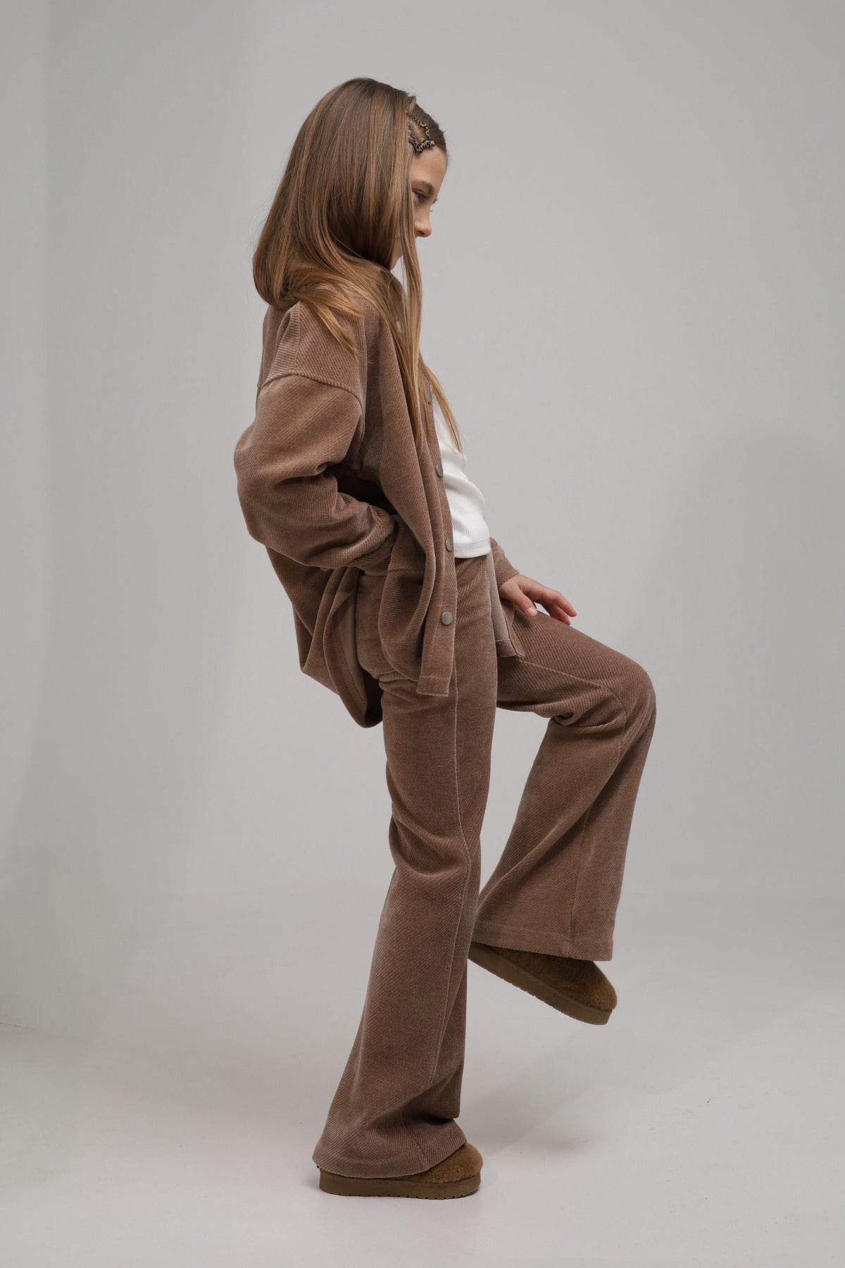 Koszula MICHI (miękki delikatny welur)