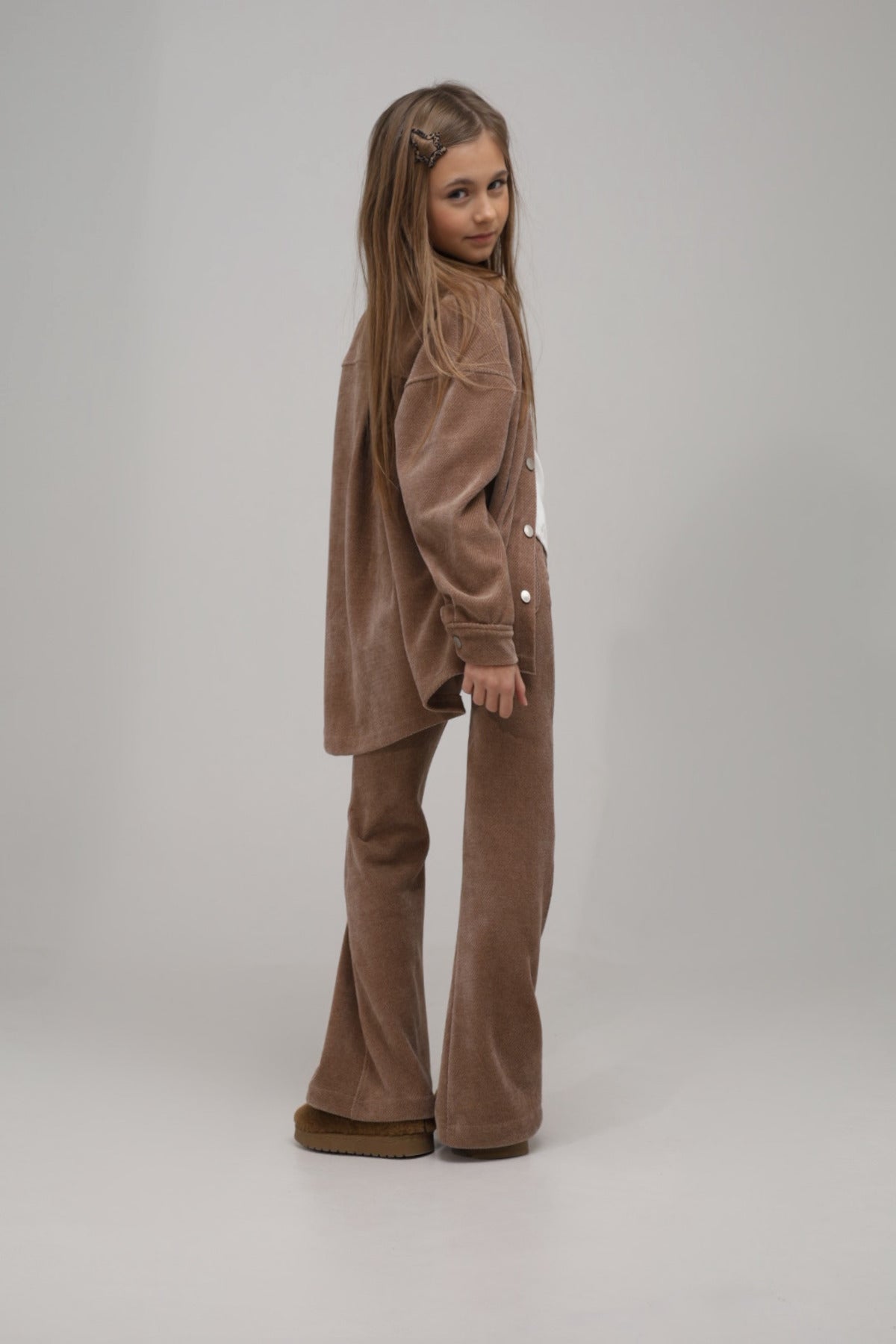 Koszula MICHI (miękki delikatny welur)