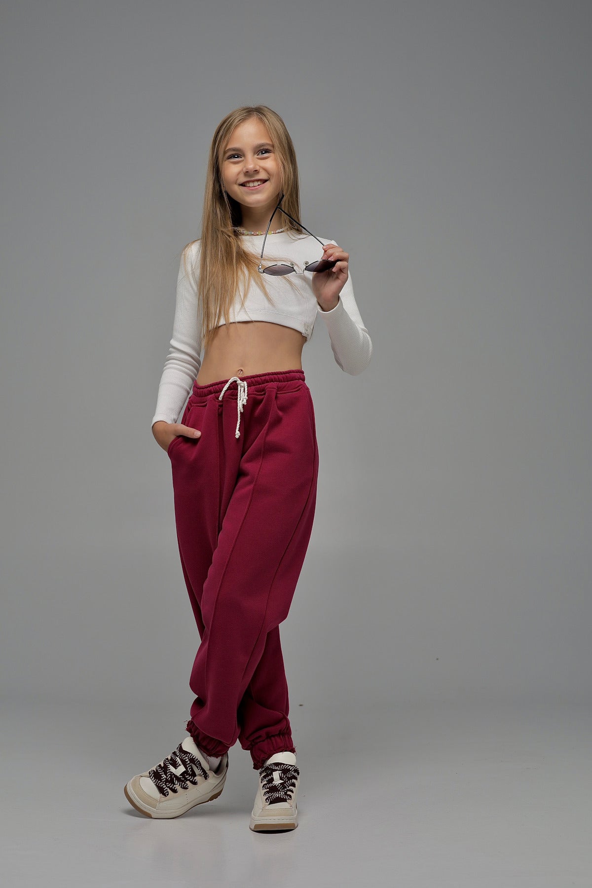 Joggery MONO (burgundowe)