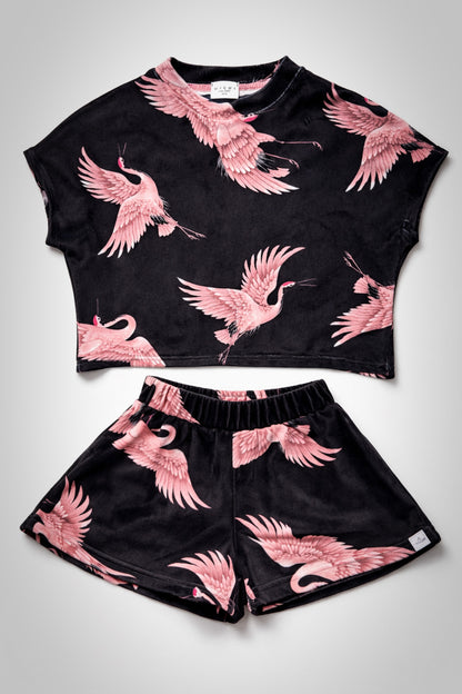 HOME SET WELUR (komplet domowy)