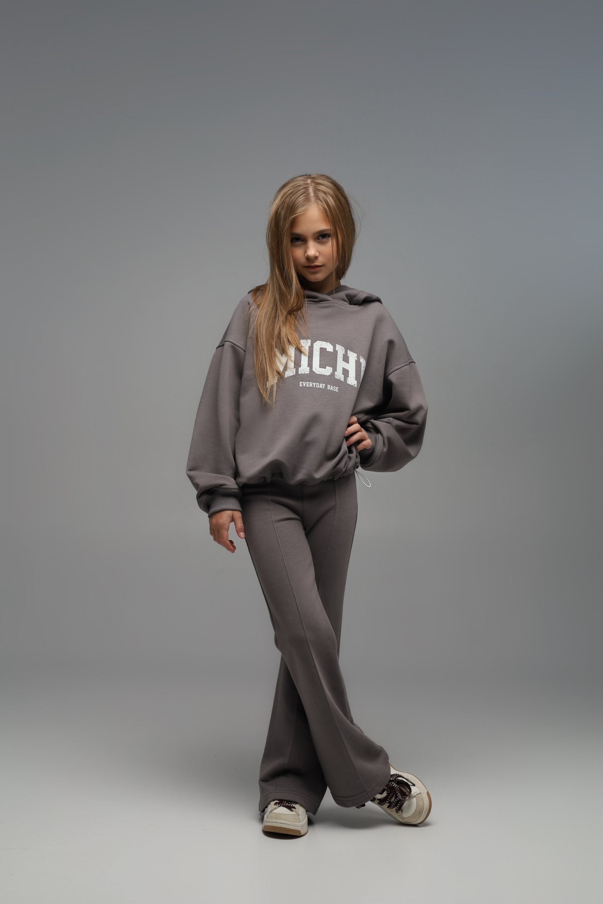 Hoodie MICHI (grafitowe)