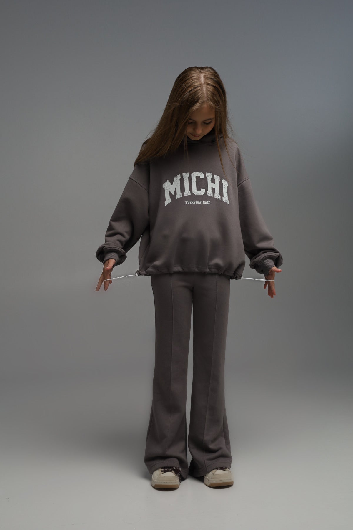 Hoodie MICHI (grafitowe)