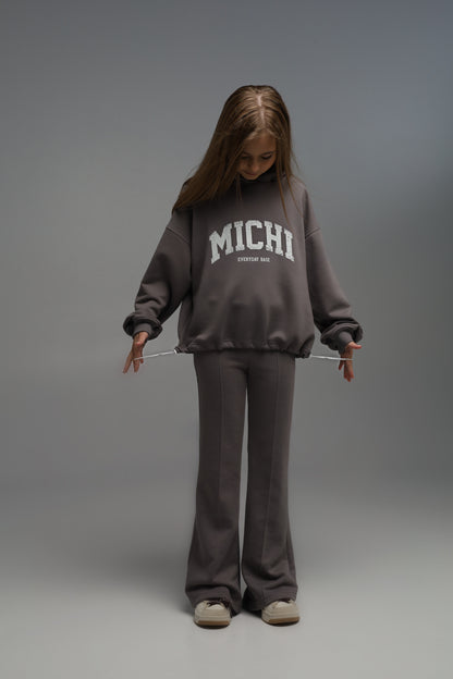 Hoodie MICHI (grafitowe)