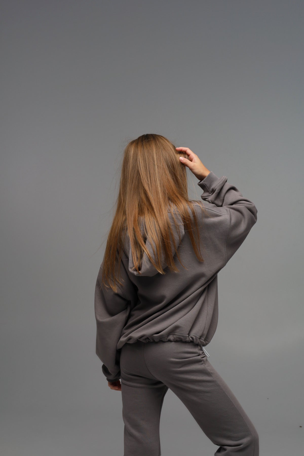 Hoodie MICHI (grafitowe)