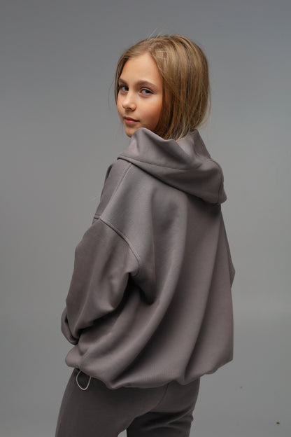 Hoodie MICHI (grafitowe)