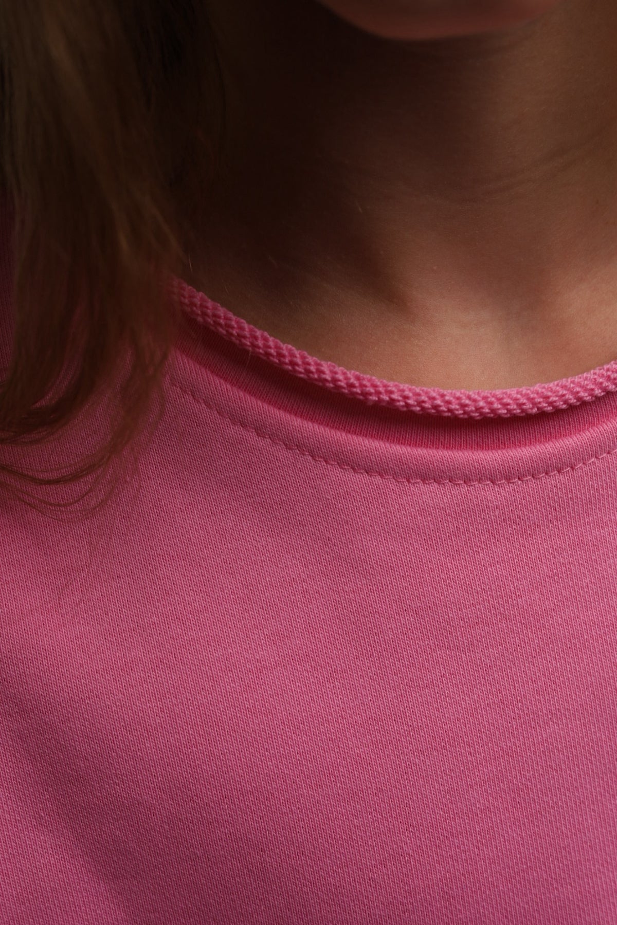 Bluza oversize Aesthetic Girl (pink)