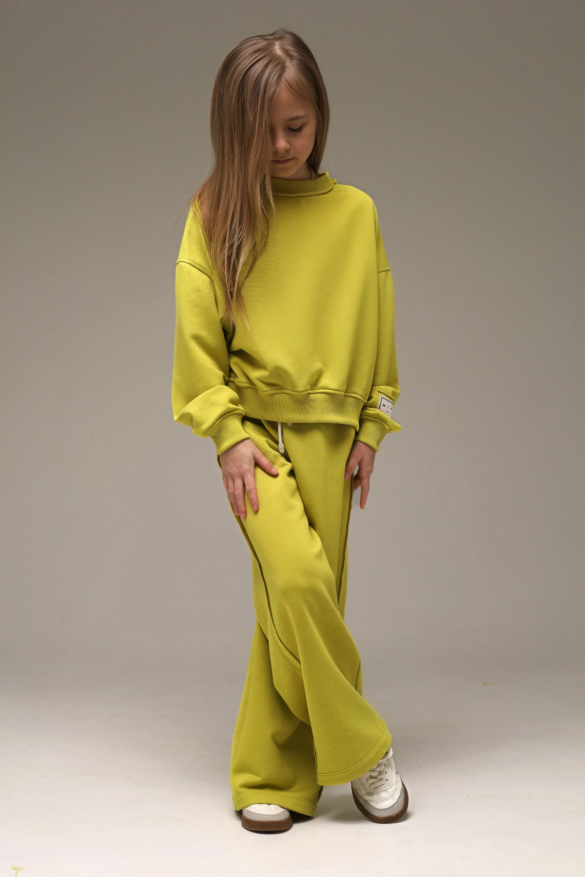 Bluza LIME (dresówka diagonalna)