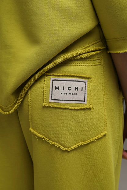 Komplet (joggery+bluza) LIME