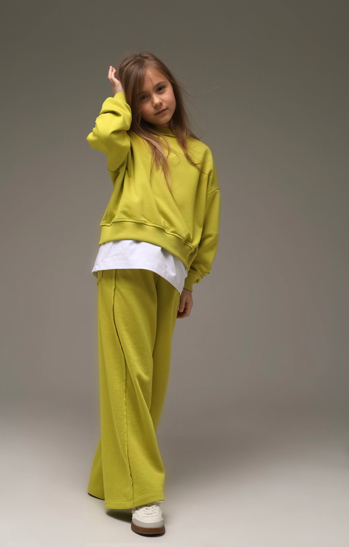 Bluza LIME (dresówka diagonalna)