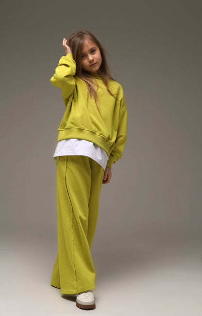 Bluza LIME (dresówka diagonalna)