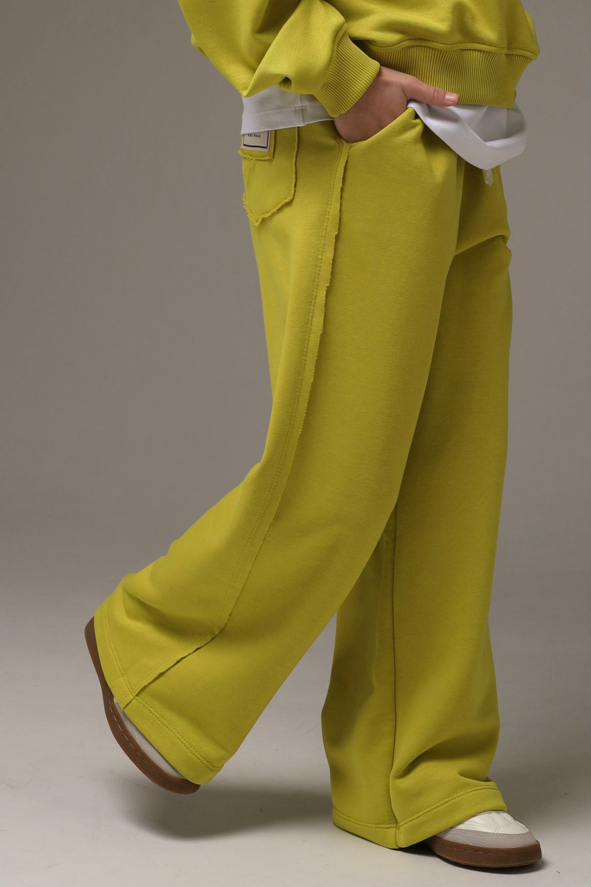 Dzwony LIME (dresówka diagonalna)