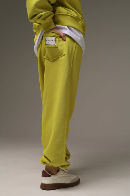 Komplet (joggery+bluza) LIME