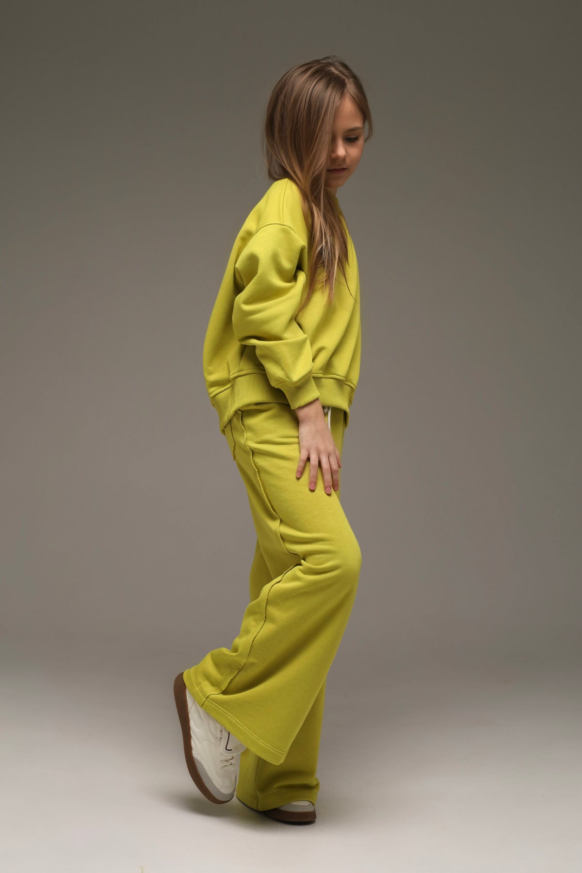 Bluza LIME (dresówka diagonalna)