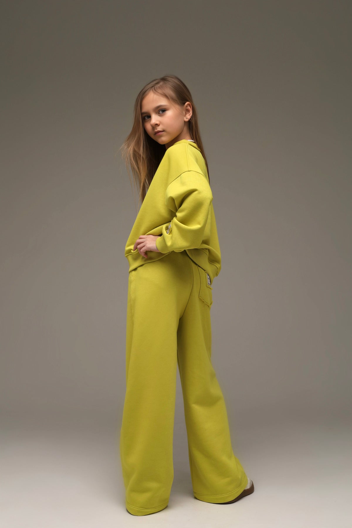 Dzwony LIME (dresówka diagonalna)