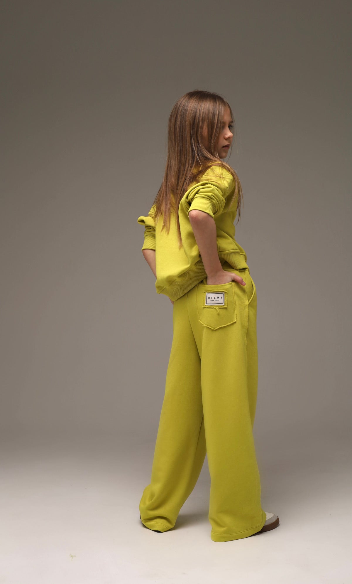 Bluza LIME (dresówka diagonalna)