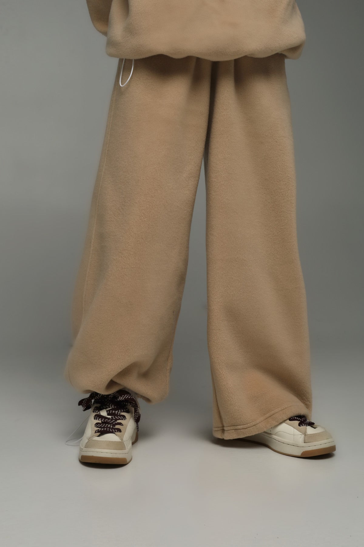 Spodnie polarowe 2w1 NUBI (latte beige)