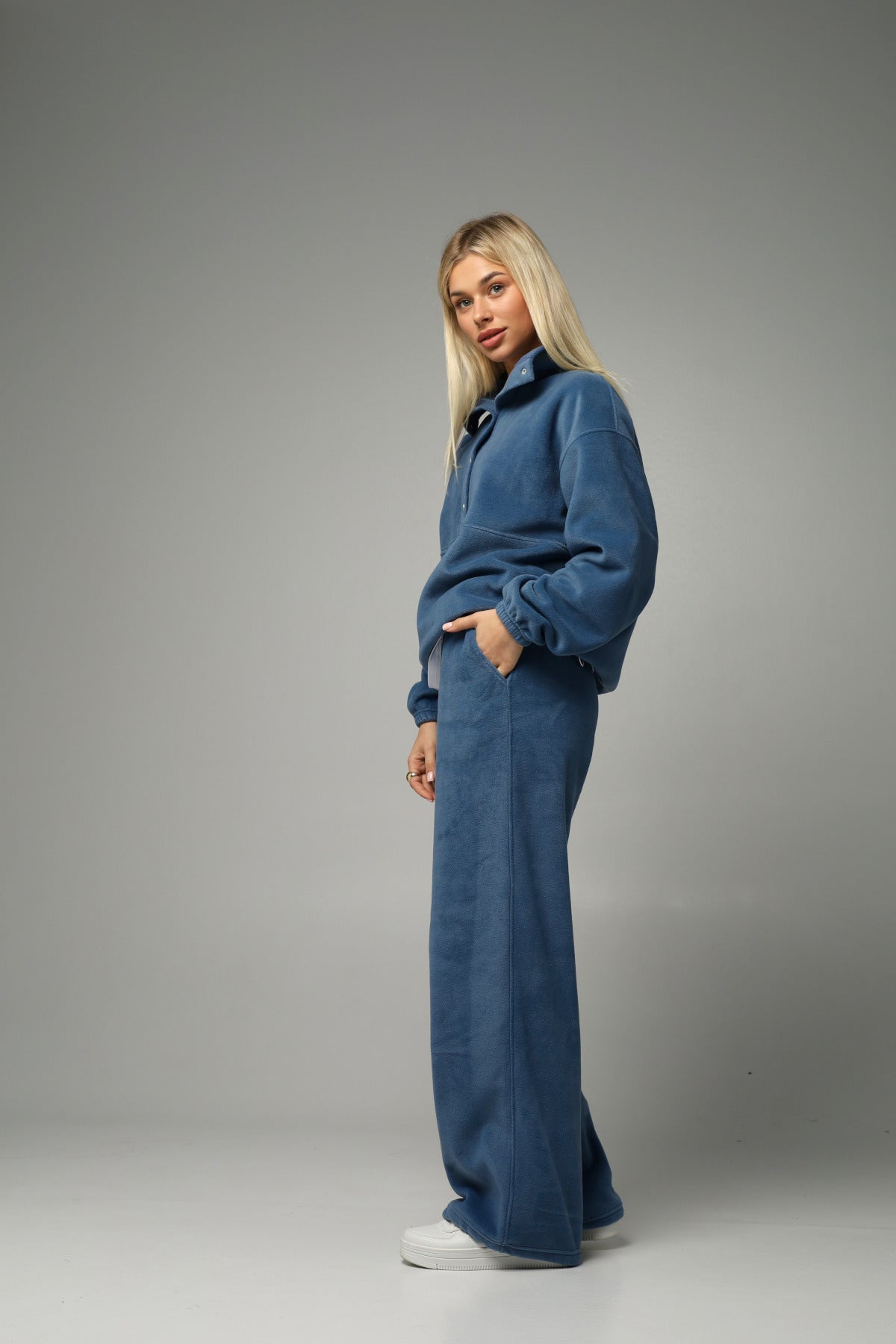 Spodnie polarowe 2w1 NUBI (denim blue)