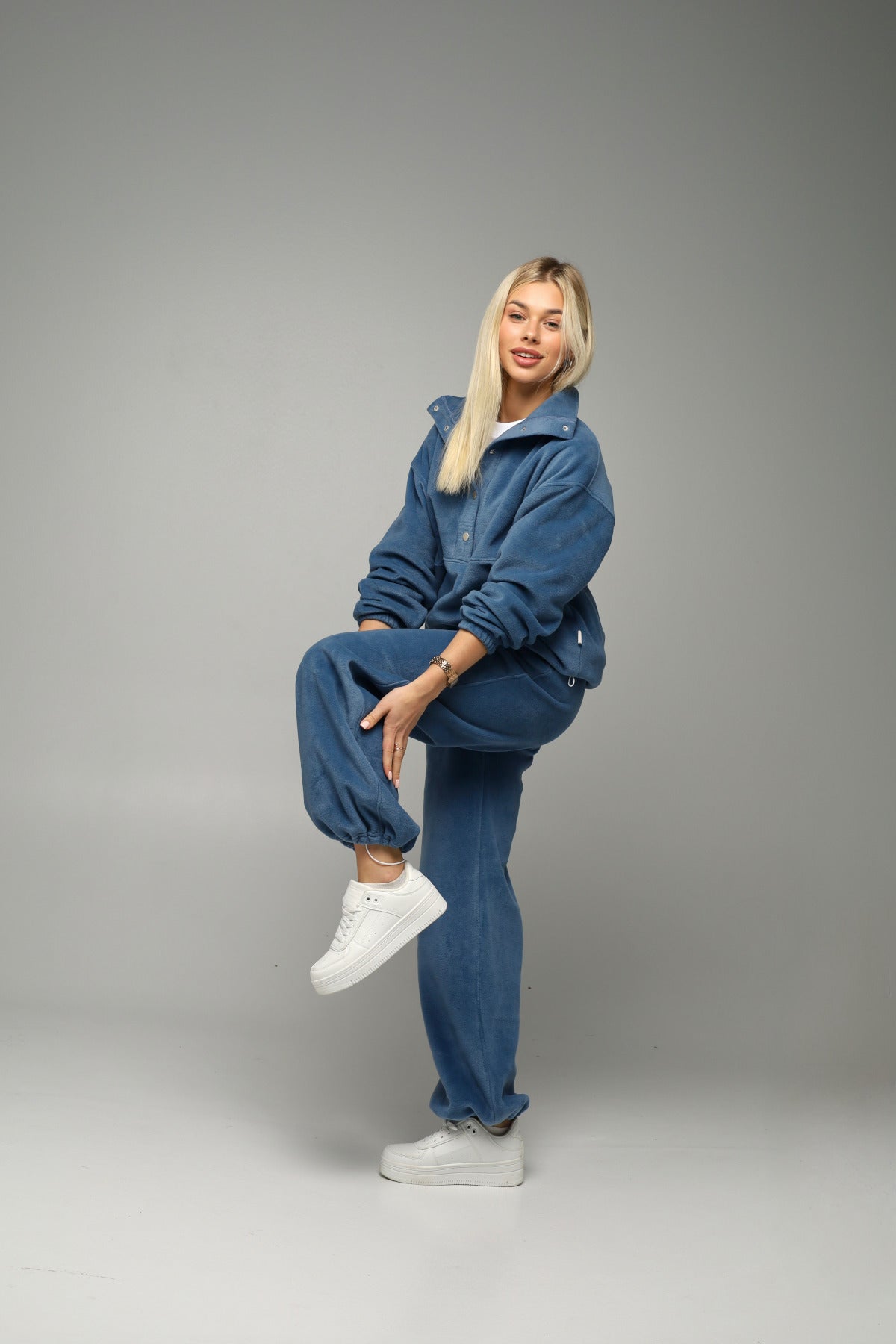 Spodnie polarowe 2w1 NUBI (denim blue)