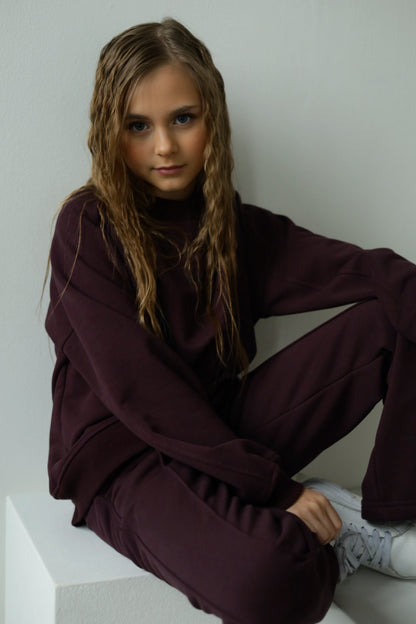 Bluza MICHI (ciemna śliwka)