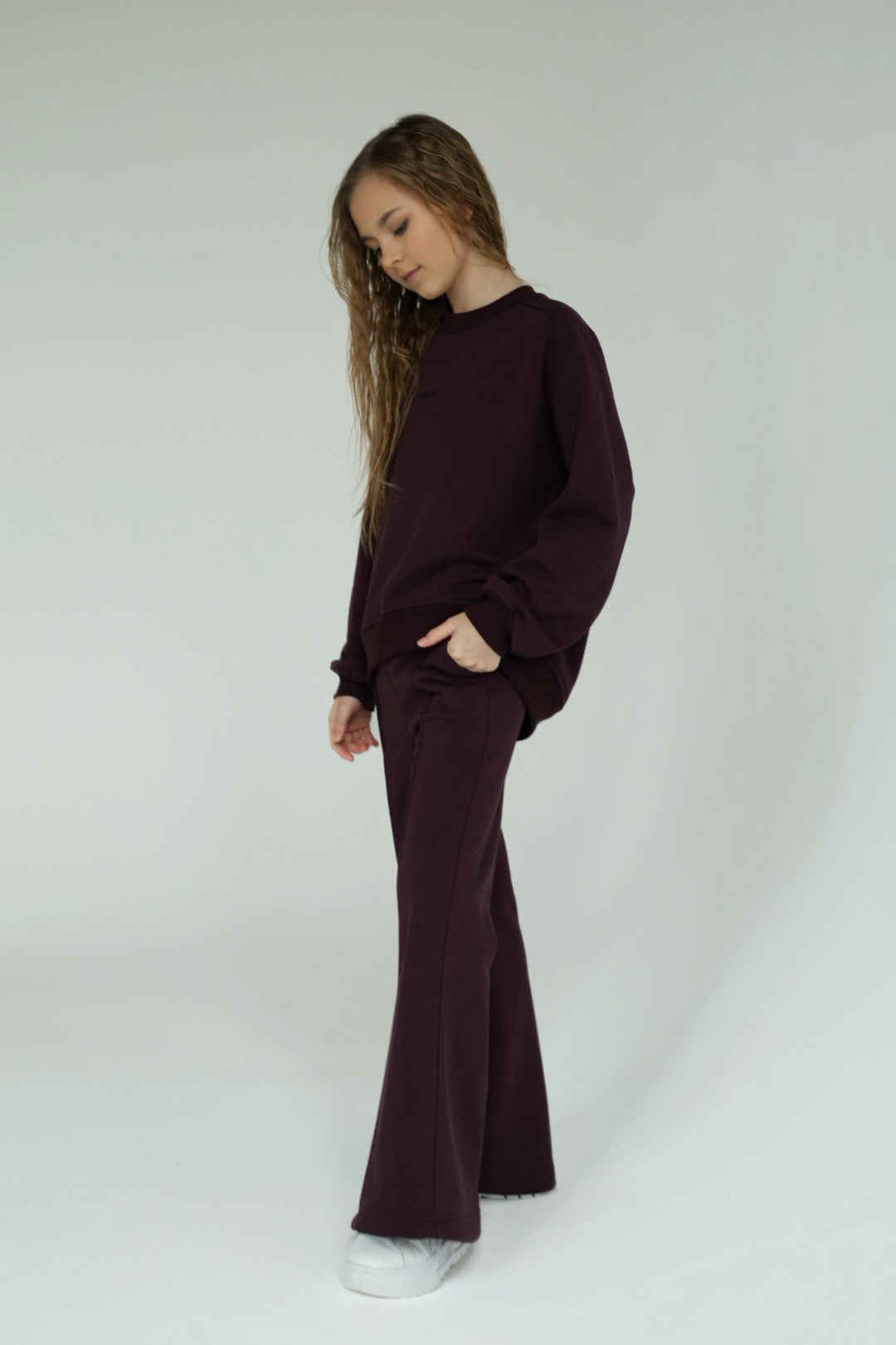 Bluza MICHI (ciemna śliwka)