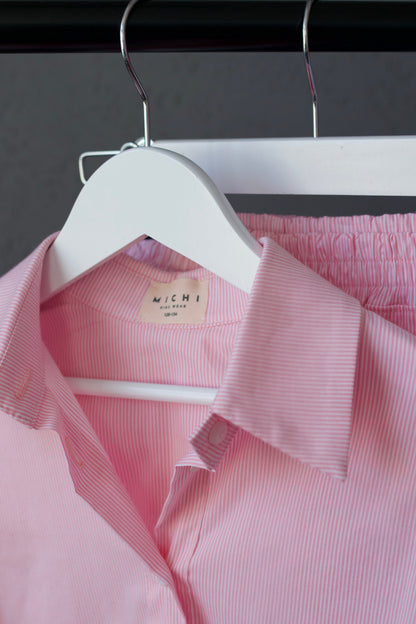Koszula MICHI (różowe paski)